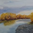 Winter Colour - the Ngaruroro River near Napier